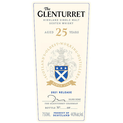 The Glenturret 25 Year Old 2021 Release - Goro's Liquor