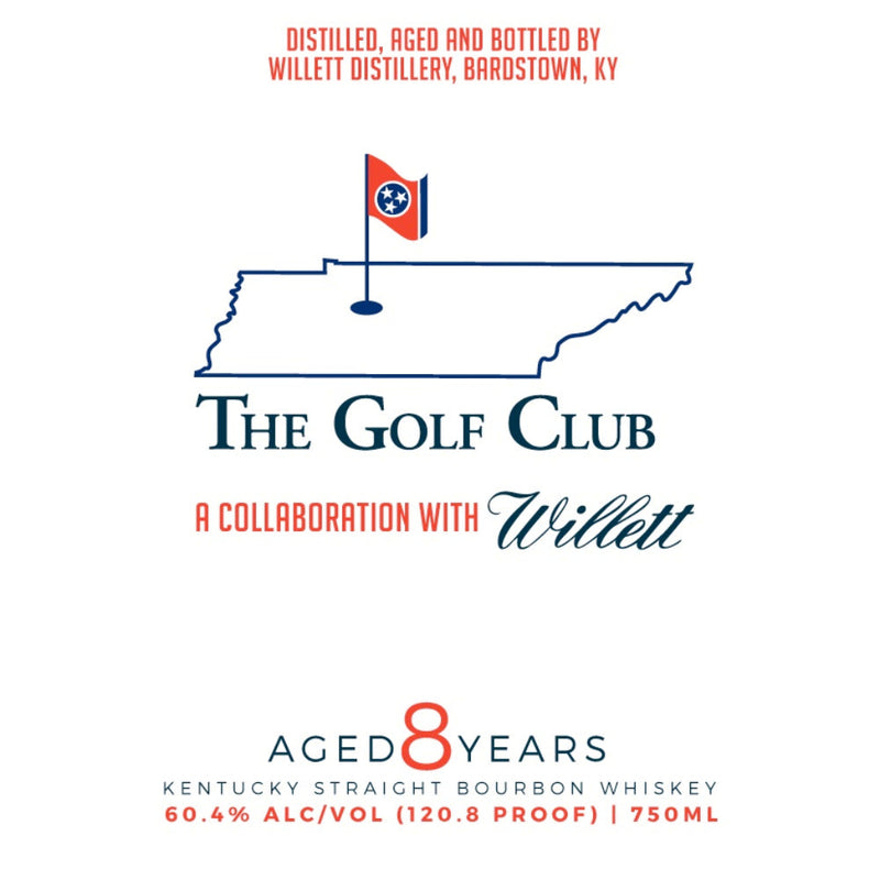 The Golf Club A Collaboration With Willet 8 Year Bourbon - Goro&