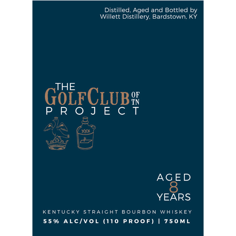 The Golf Club of TN Project 8 Year Old Willet Bourbon - Goro&