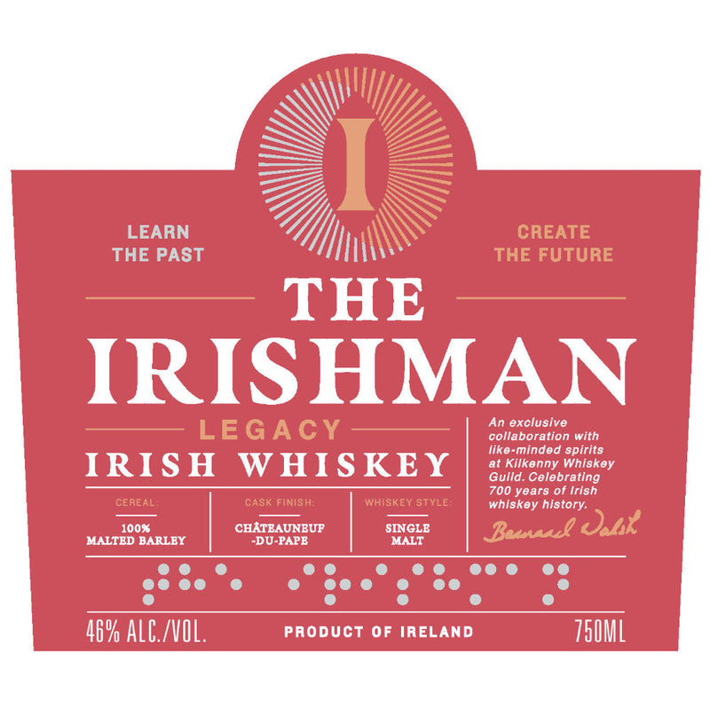 The Irishman Legacy Irish Whiskey - Goro&