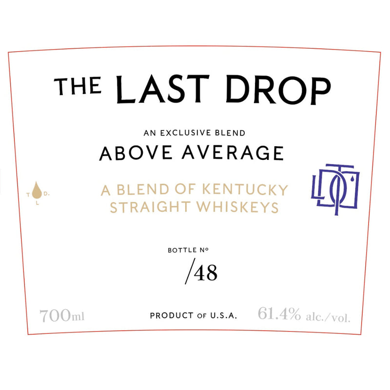 The Last Drop Above Average Blended Whiskey - Goro&