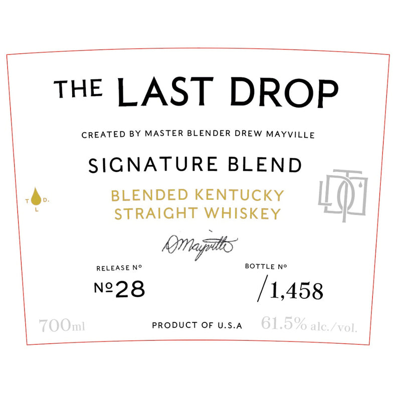 The Last Drop Signature Blend Blended Kentucky Straight Whiskey - Goro&