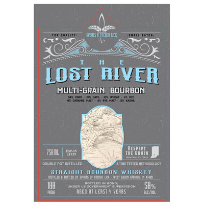 The Lost River Multi-Grain Bottled in Bond Straight Bourbon - Goro's Liquor