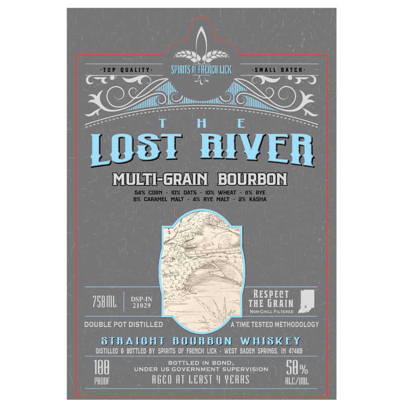 The Lost River Multi-Grain Bottled in Bond Straight Bourbon - Goro&