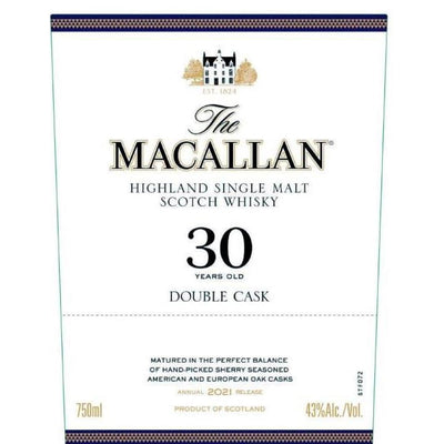 The Macallan 30 Year Old Double Cask - Goro's Liquor