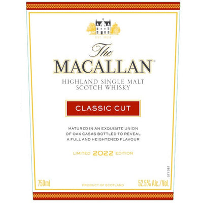The Macallan Classic Cut 2022 Edition - Goro's Liquor