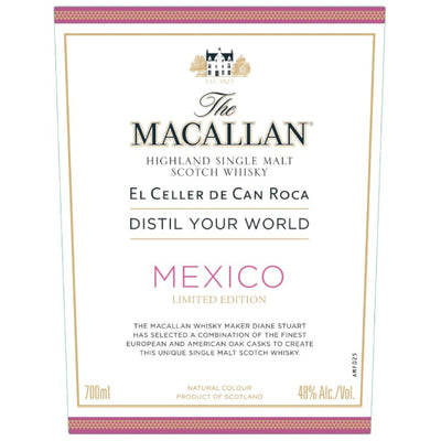 The Macallan Distil Your World Mexico Edition - Goro's Liquor