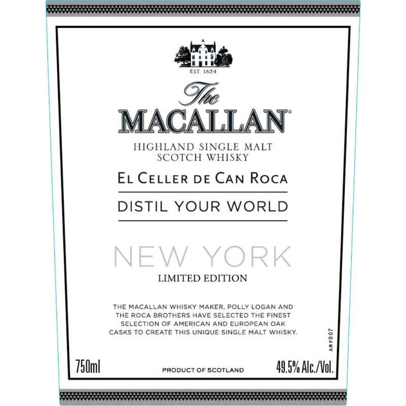 The Macallan Distil Your World New York Edition - Goro&