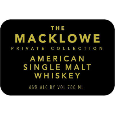 The Macklowe Private Collection American Single Malt 7 Year Old - Goro's Liquor
