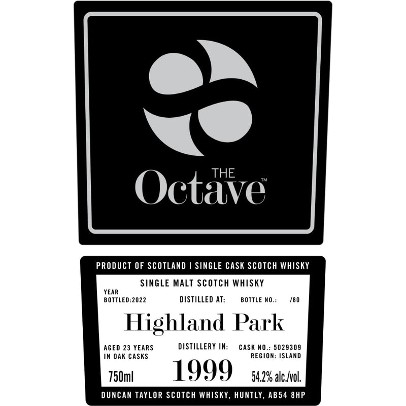 The Octave Highland Park 1999 23 Year Old - Goro&