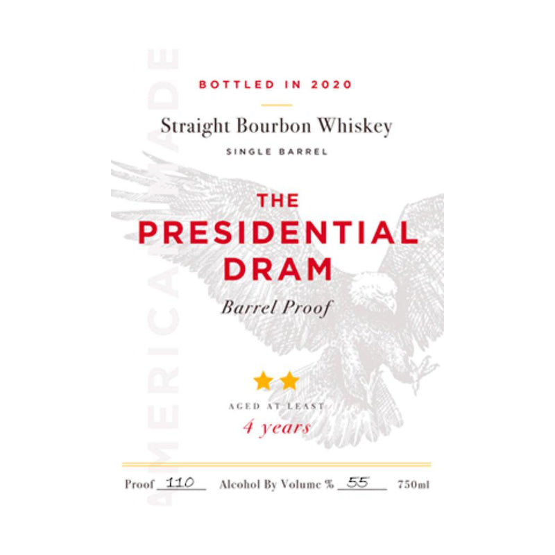 The Presidential Dram Barrel Proof 2020 Release - Goro&