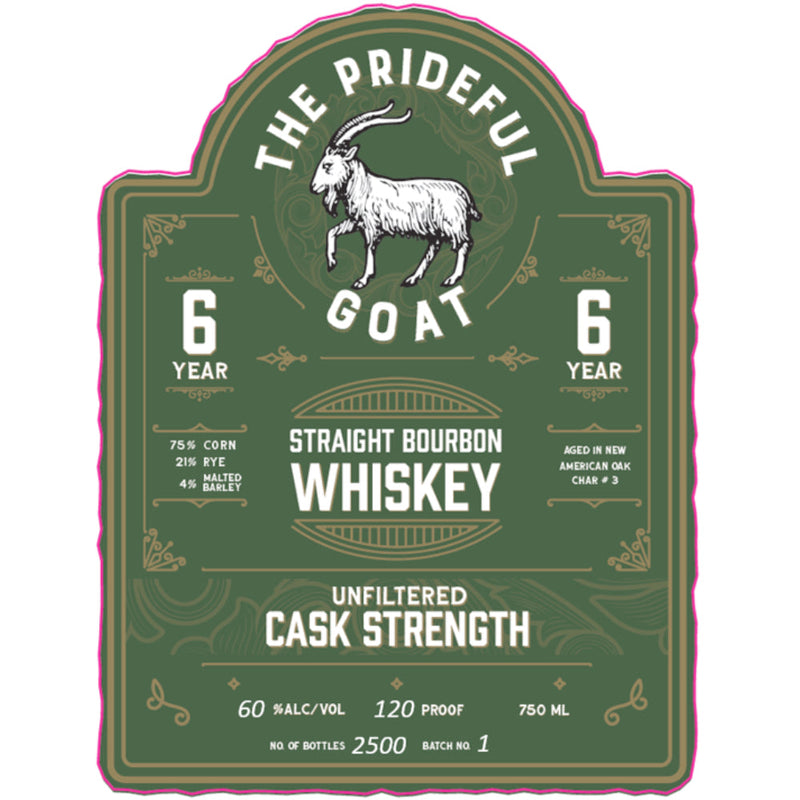 The Prideful Goat 6 Year Old Cask Strength Bourbon Batch 1 - Goro&