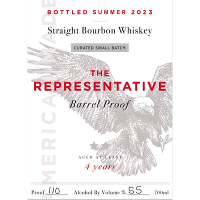 The Representative Barrel Proof 4 Year Old Bourbon Summer 2023 Release - Goro's Liquor