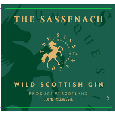 The Sassenach Wild Scottish Gin - Goro's Liquor