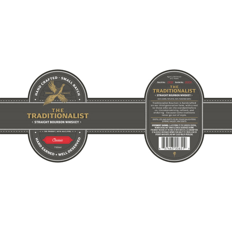 The Traditionalist Classic Straight Bourbon - Goro&