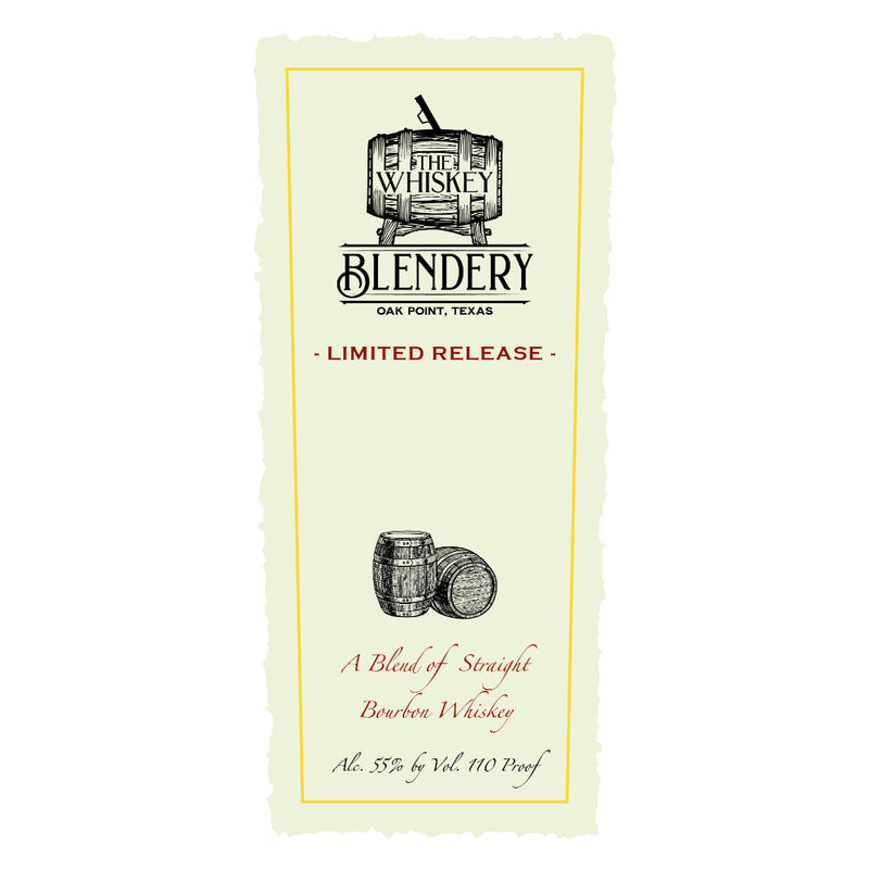 The Whiskey Blendery Limited Release Blend of Straight Bourbons - Goro&