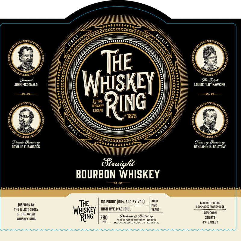 The Whiskey Ring Straight Bourbon - Goro&