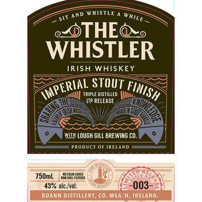 The Whistler Imperial Stout Cask Finish With Lough Gill Brewing - Goro's Liquor