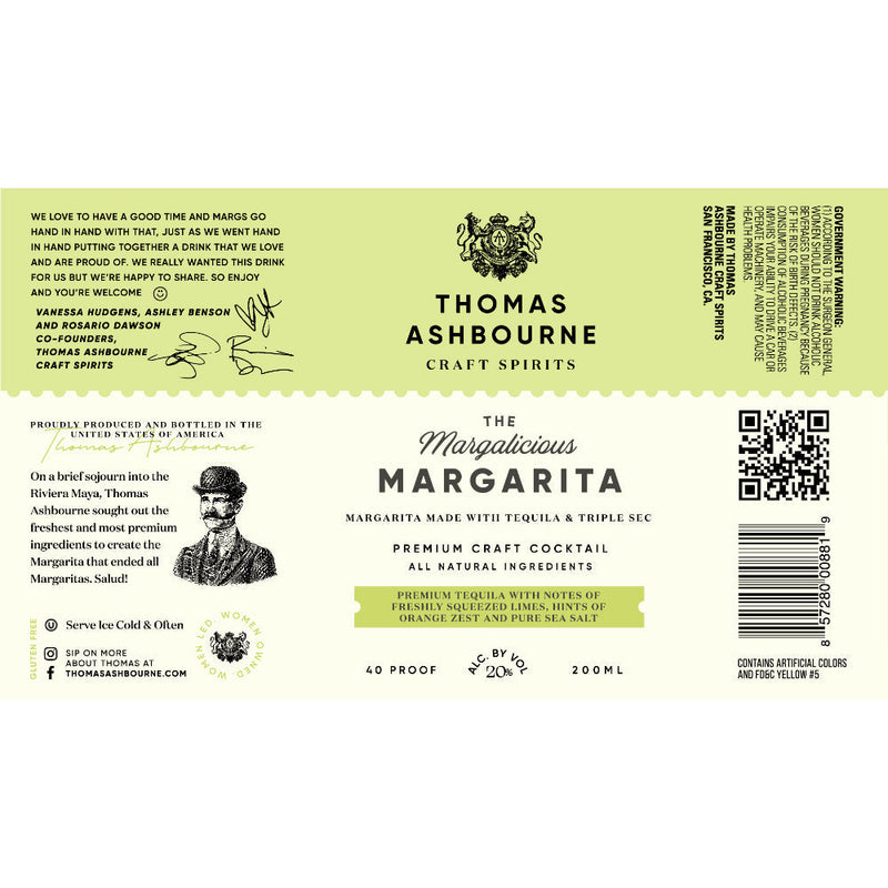 Thomas Ashbourne The Margalicious Margarita by Vanessa Hudgens - Goro&