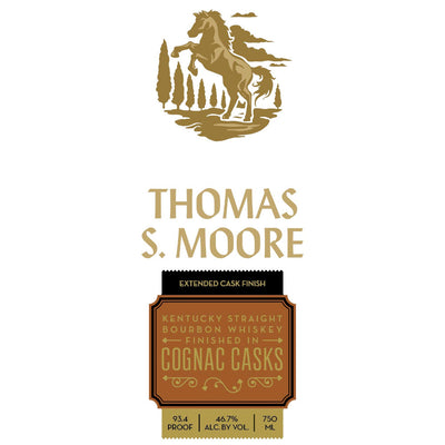 Thomas S. Moore Cognac Cask Finished Bourbon - Goro's Liquor