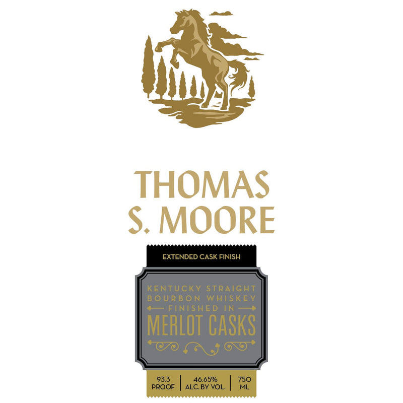 Thomas S. Moore Merlot Cask Finished Bourbon - Goro&