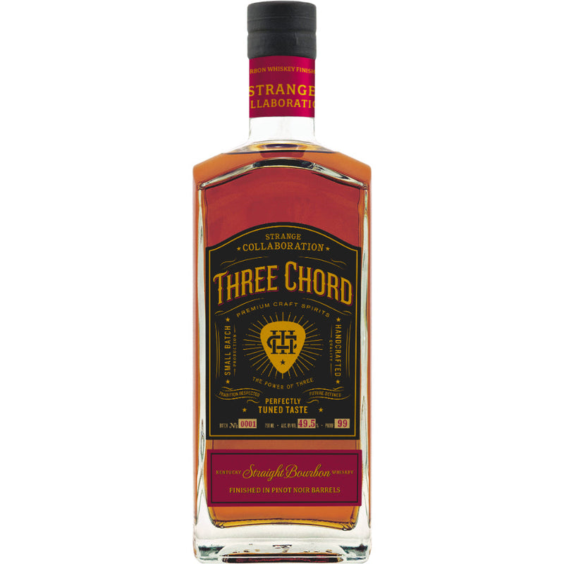 Three Chord Strange Collaboration Bourbon Whiskey - Goro&