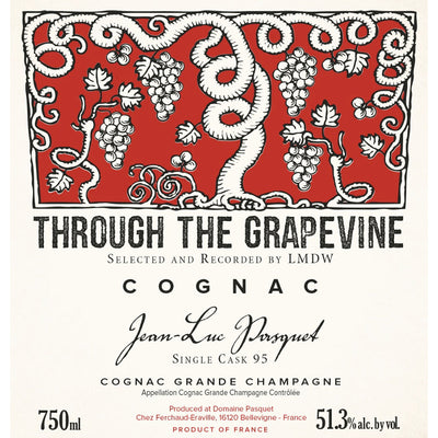 Through The Grapevine Jean-Luc Pasquet Single Cask 95 - Goro's Liquor