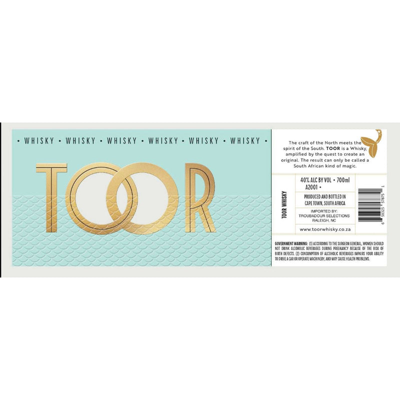 Toor South African Whisky - Goro&