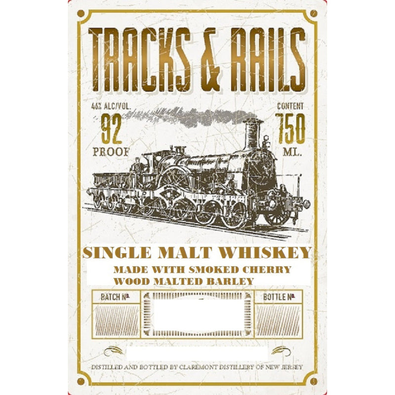 Tracks & Rails Single Malt Whiskey 92 Proof - Goro&