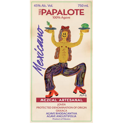 Tres Papalote Mexicano Mezcal By Cheech Marin - Goro's Liquor