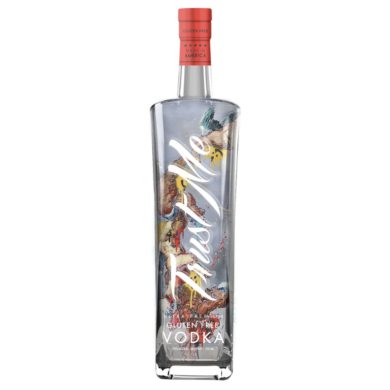 Trust Me Vodka Artist Series Isaac Pelayo Gluten Free - Goro&