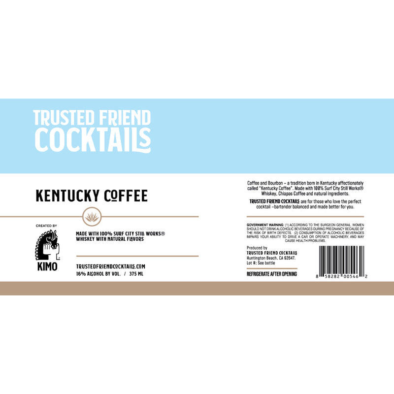 Trusted Friend Cocktails Kentucky Coffee - Goro&