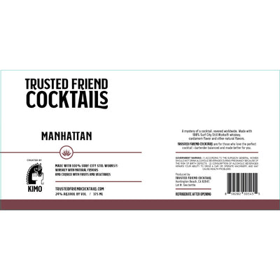 Trusted Friend Cocktails Manhattan - Goro's Liquor