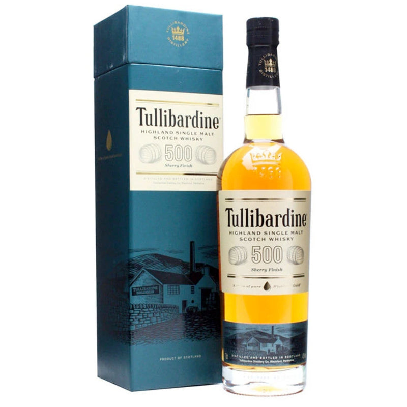 Tullibardine 500 Sherry Finish Single Malt Scotch - Goro&