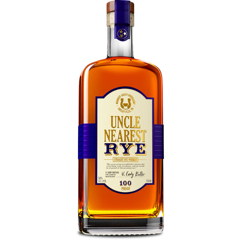 Uncle Nearest Straight Rye 100 Proof - Goro&