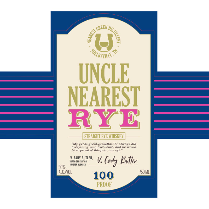 Uncle Nearest Straight Rye 100 Proof - Goro&