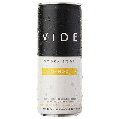 VIDE Mango Vodka Soda 4PK - Goro's Liquor