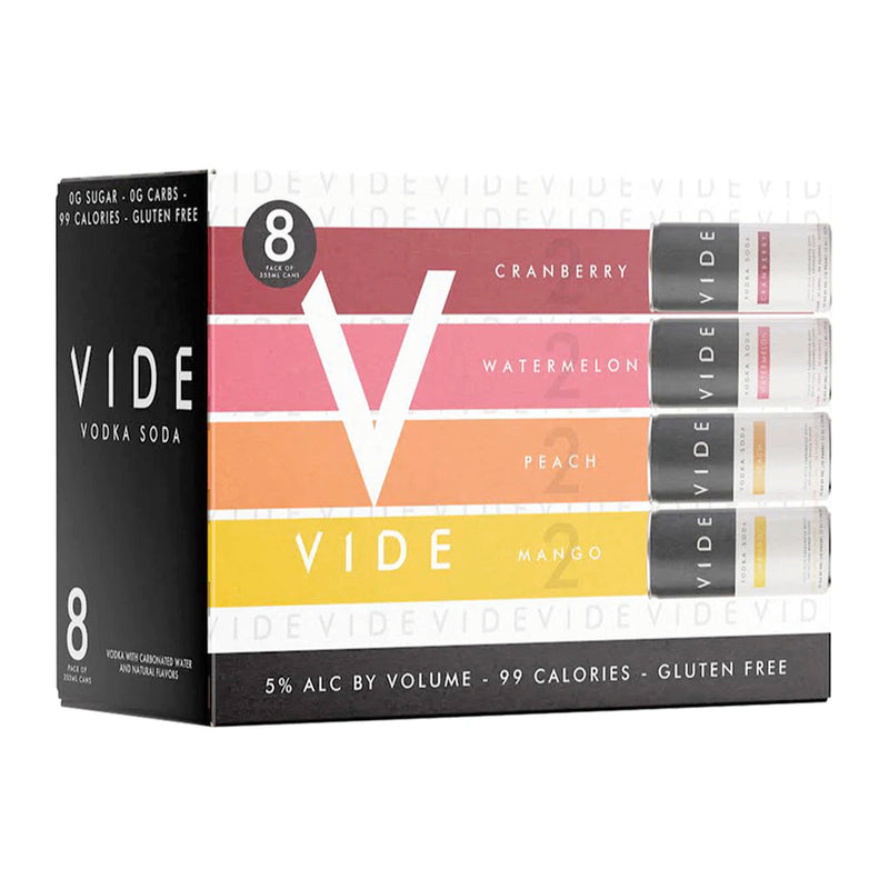 VIDE Vodka Soda Variety 8PK - Goro&