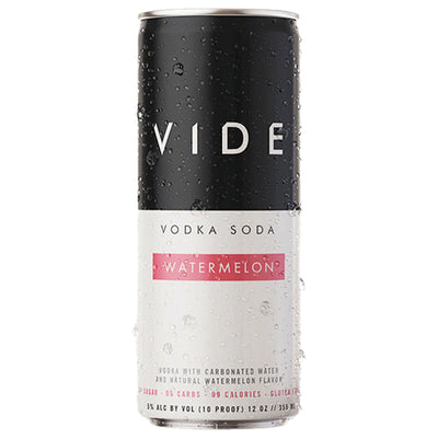 VIDE Watermelon Vodka Soda 4PK - Goro's Liquor