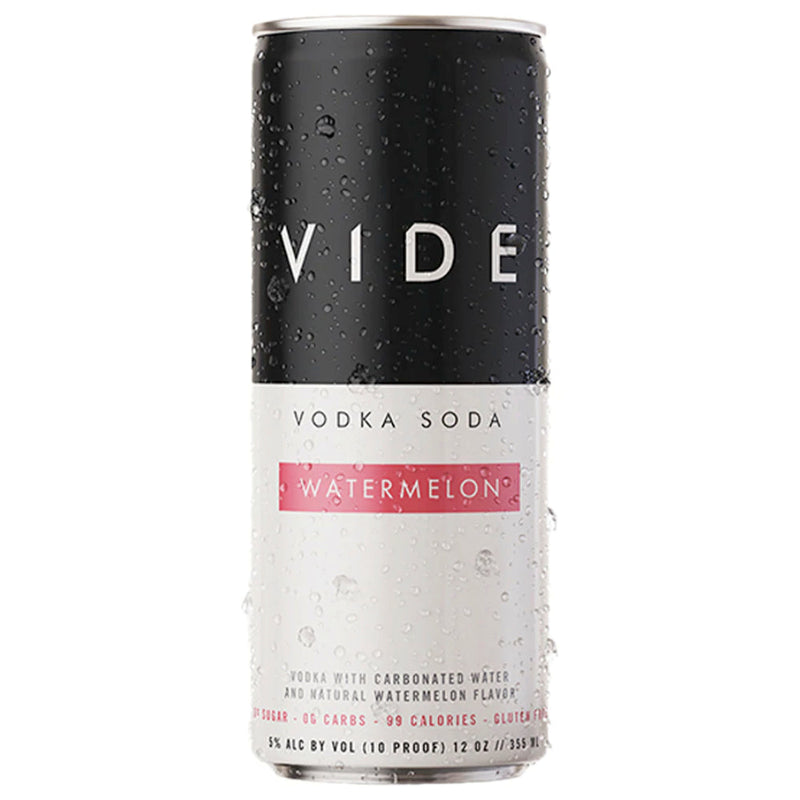 VIDE Watermelon Vodka Soda 4PK - Goro&