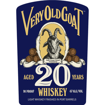 Very Old Goat 20 Year Old Light Whiskey - Goro's Liquor