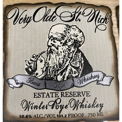 Very Olde St. Nick Estate Reserve Winter Rye Whiskey - Goro's Liquor