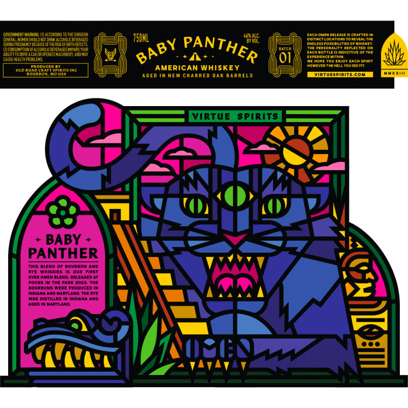 Virtue Spirits Baby Panther American Whiskey - Goro&