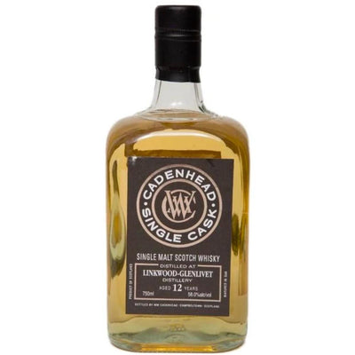 WM Cadenhead Linkwood-Glenlivet 12 Year Old Single Malt - Goro's Liquor