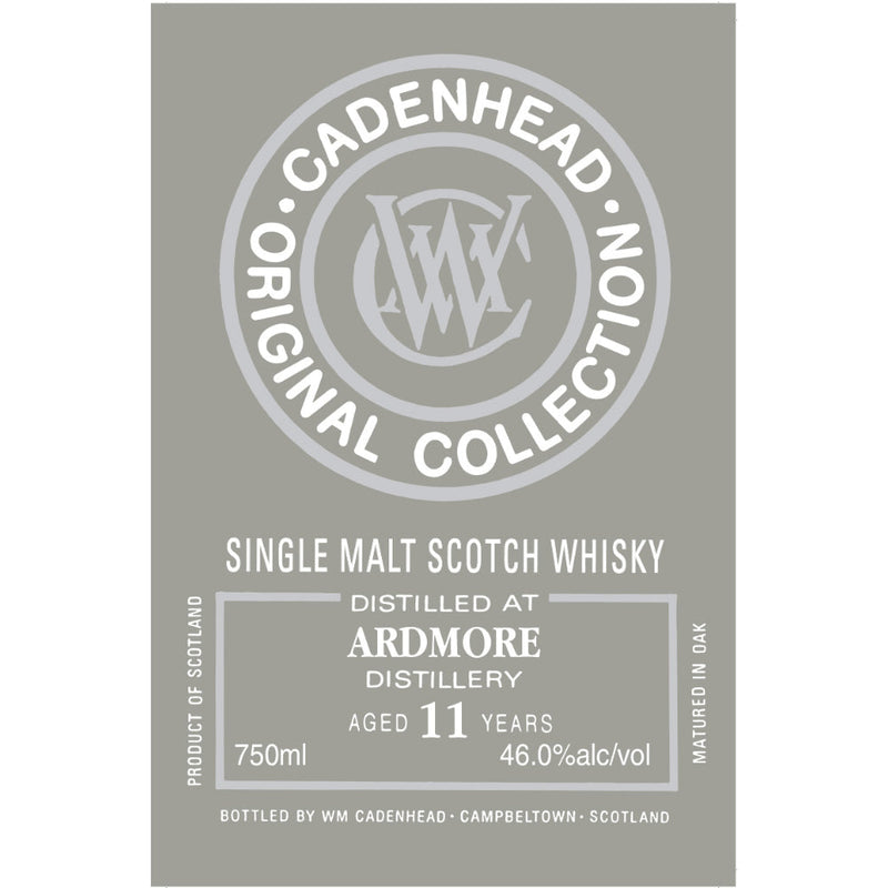 WM Cadenhead Original Collection 11 Year Old Ardmore Distillery - Goro&