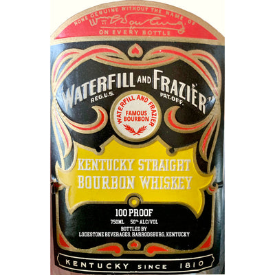 Waterfill and Frazier Kentucky Straight Bourbon 100 Proof - Goro's Liquor