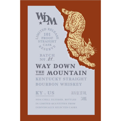 Way Down The Mountain Kentucky Straight Bourbon - Goro's Liquor