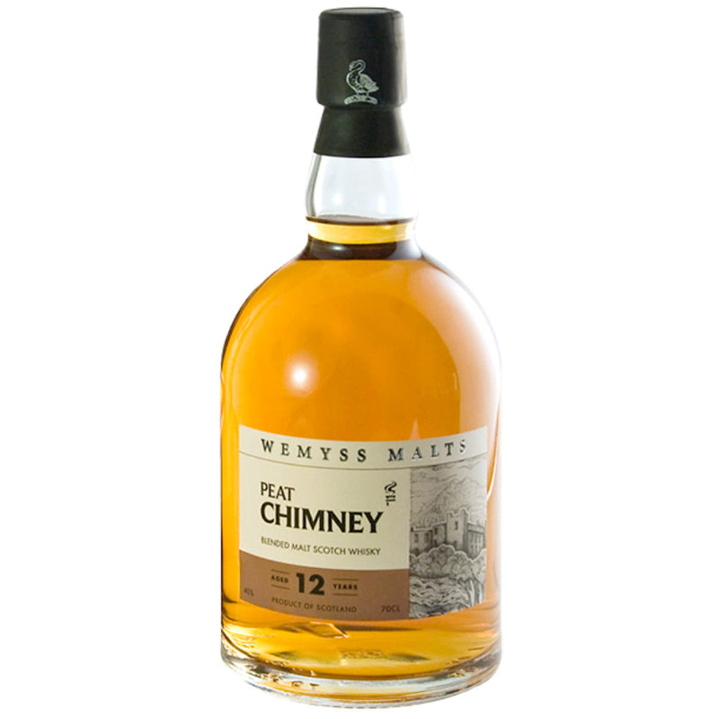 Wemyss Malts Peat Chimney 12 Year Old Blended Malt Scotch - Goro&