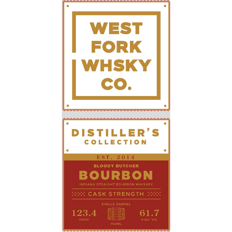 West Fork Distiller’s Collection Bloody Butcher Bourbon - Goro&