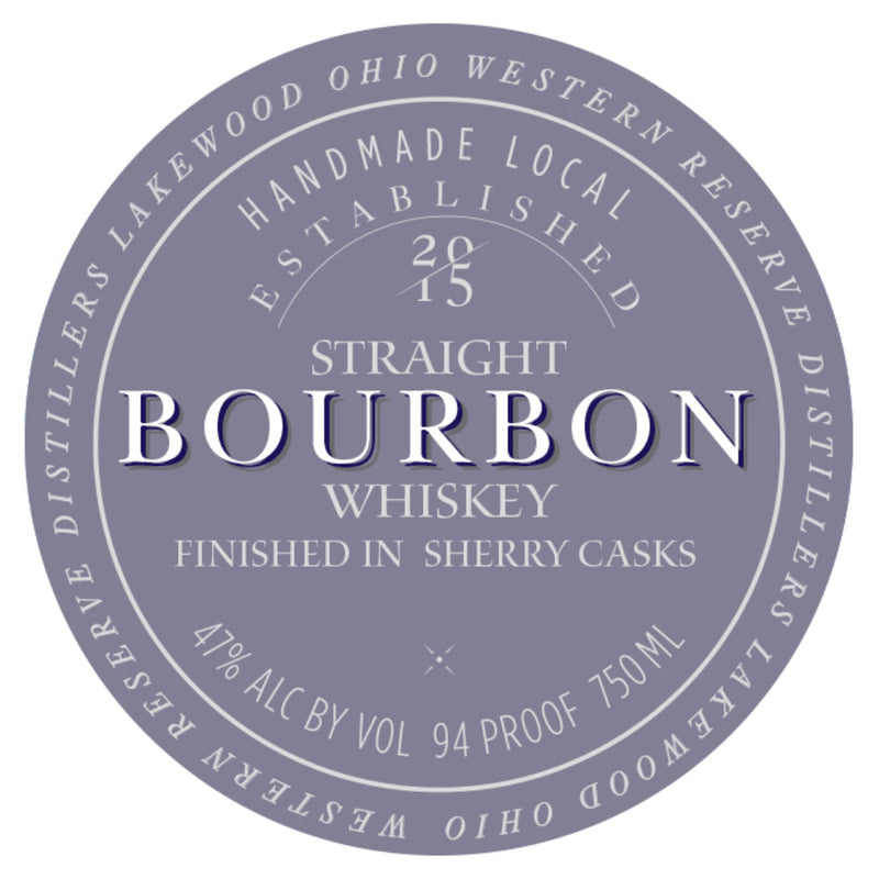 Western Reserve Bourbon Finished in Sherry Casks - Goro&